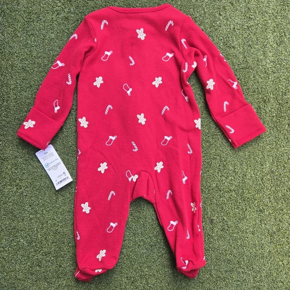 Carter Baby Christmas Footed Sleeper 3 Months